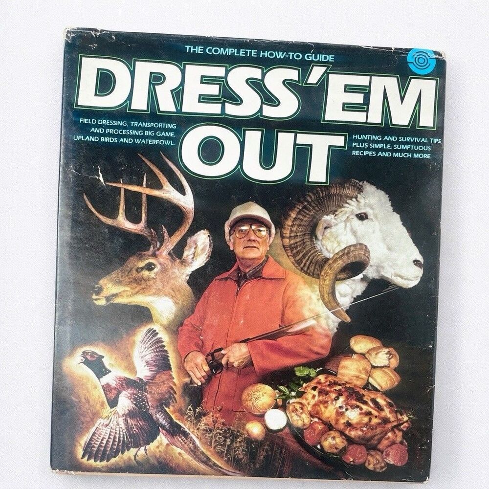 Dress Em Out 1984 Stoeger Field Dressing Big Game Hunting Hardcover